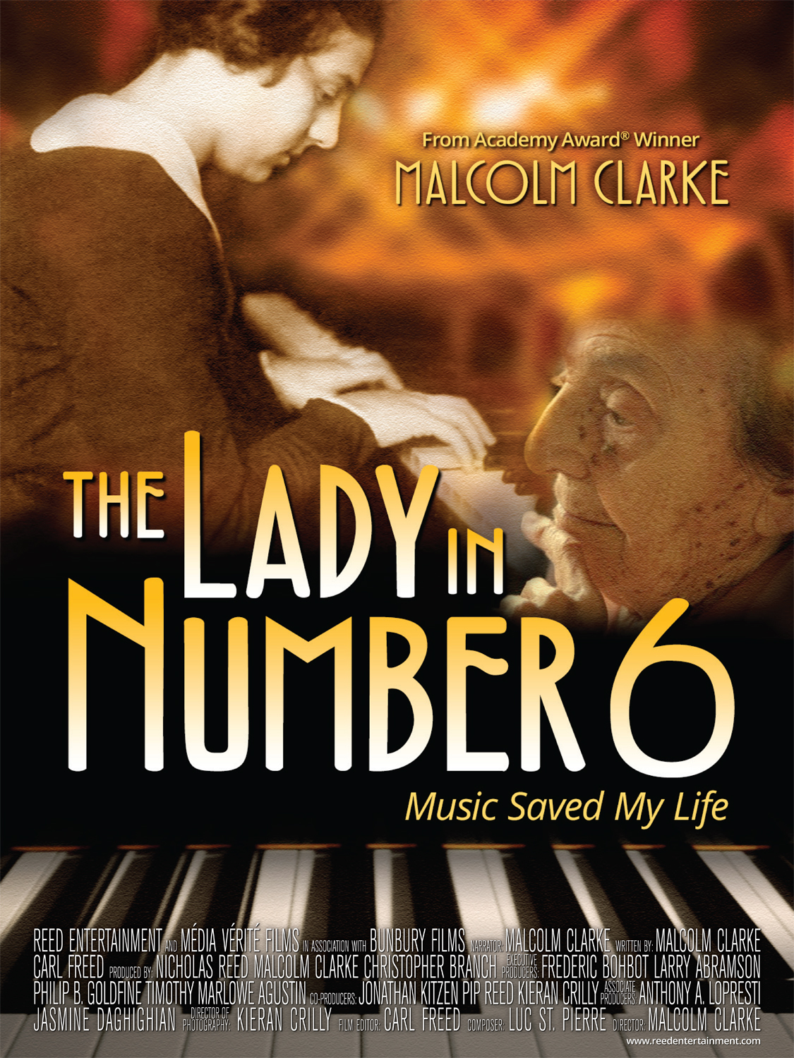 The Lady In Number 6 Poster